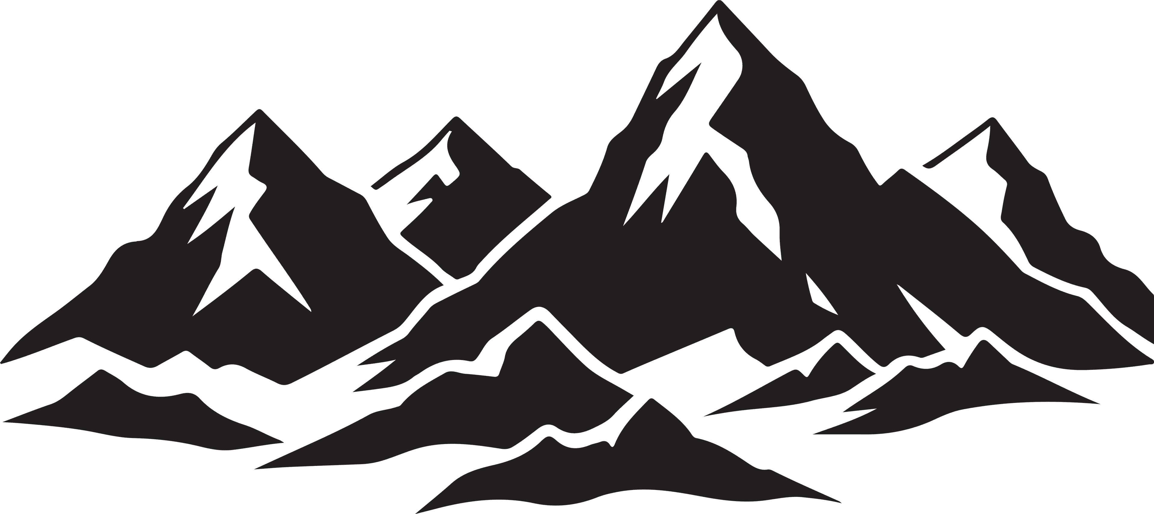 Atlas Mountains illustration decoration